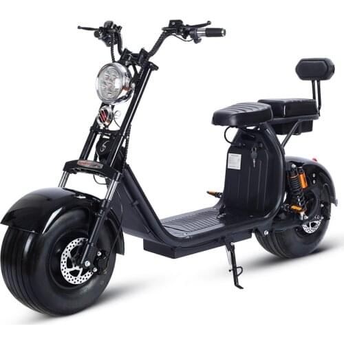 60V Electric Motorcycle Double Layer Lithium Battery Fashionable Car Simple Operation Without Lock Star Road Legal EEC / COC