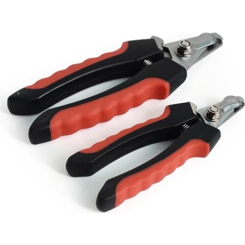 2 Sizes Professional Pet Dog Nail Clipper Cutter Stainless Steel Grooming Trimmer Scissors Clippers for Animals Cats with Lock