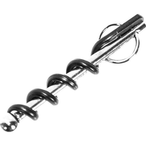 Mini Wine Beer Bottle Opener Stainless Steel Double Hinged Corkscrew Barware Kitchen Tool With Ring Outdoor Keychain Wine Opener