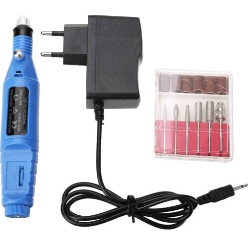 Mini Electric Grinder Pen Carving Machine Grinder Engraving Pen Manicure Pedicure Nail Power Grinder Electric Drill Tool 220V