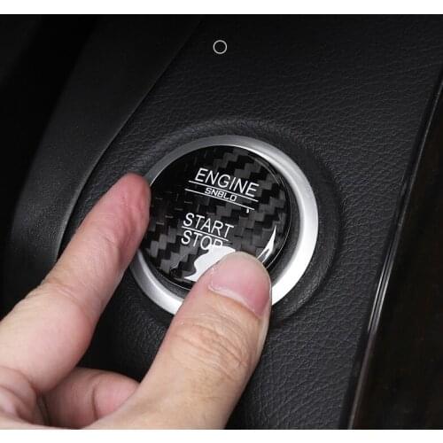Fit For Mercedes Benz c200l / C class glc260l /gla200c180l one key start button ignition ring interior decoration modification