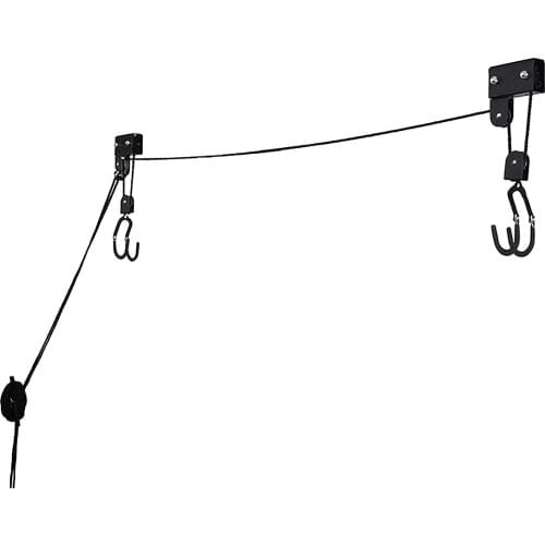 Ceiling Lift Cargo Racks Kayak Lift with Hanging Pulley System Kayak Ceiling Rack Garage Ceiling Mount for Bicycle Paddleboard