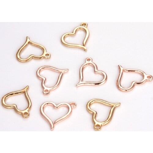 Connector necklace accessories Jewelry love pendant charm vintage silver necklace earring accessories DIY accessories