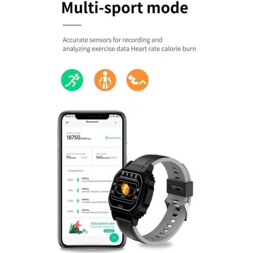 Smart Watch Multiple Language Smart Wristwatch Waterproof Sweat-proof Creative Sweat-proof Digital Wristwatch