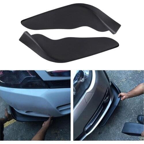 NS Modify 1Pair Car Accessories Universal Car Front Shovel Bumper Splitter Spoiler Protect Car SUV Fender Flares