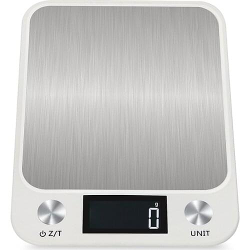 10000g 1g Digital Kitchen Scale 10kgx1g Kitchen Cooking Food Diet Stainless Steel Weight Balance LCD Electronic Scales 6 Units