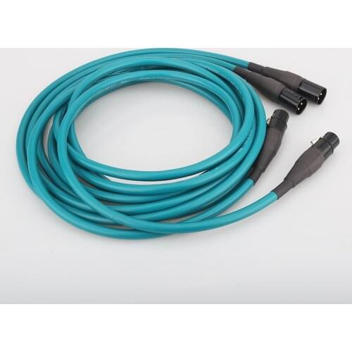 High Quality Pair Audio Cardas Cross Balanced Hifi XLR Interconnect cable 1.5m XLR Cable