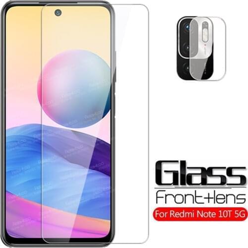 Camera Tempered Glass For Xiaomi Redmi Note 10T 5G Glass Screen Protector Redme Not 10 T T10 Note10T 6.5" Protective Cover Film