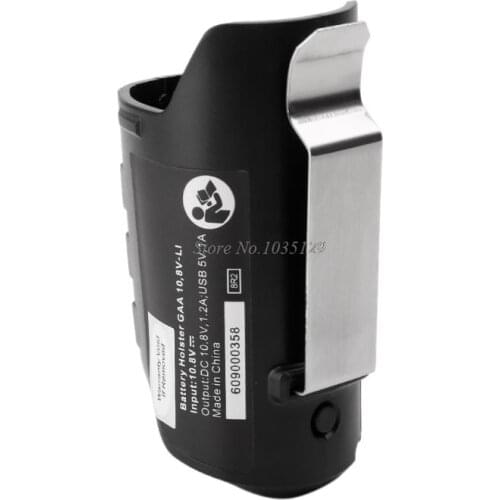 USB Adapter Charger Holster Replacement For BOSCH Professional Li-ion Battery 10.8V/12V BHB120 Whosale&DropShip