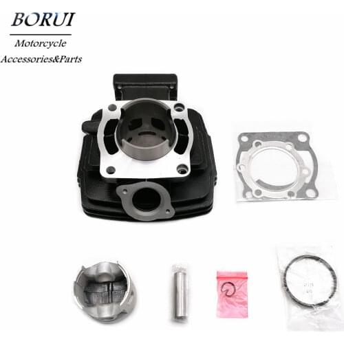Motorcycle Cylinder Jug Kit 66mm Diameter For Yamaha Dt 175 Replacement
