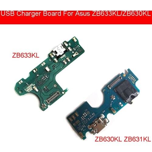 Charger USB Board For Asus ZenFone Max Pro M2 ZB631KL ZB630KL Charging USB Jack Board For Asus ZenFone Max M2 ZB633KL FLex Cable