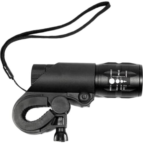 1PC LED Torch Bracket Mount Holder Sports Accessories Bicycle Lights Mount Holder 360 Rotation Cycling Bike Flashlight