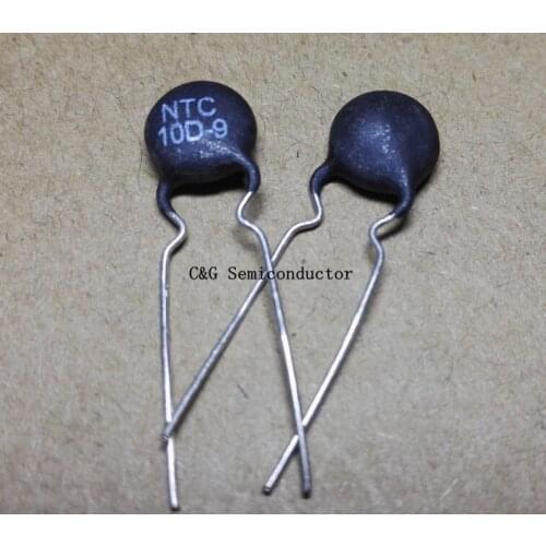 10pcs NTC 10D-9 thermal resistor thermistor/ thermister