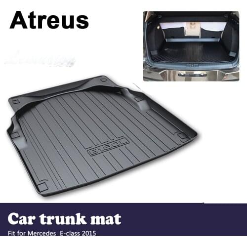Atreus Car Trunk Cargo Floor Liner Tray Mat Cover Protection Blanket For Mercedes Benz E-class W212 2015 Accessories