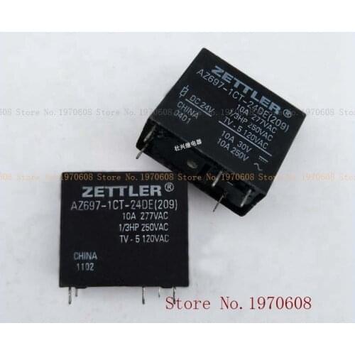 AZ697-1CT-24DE 5 10A 24VDC