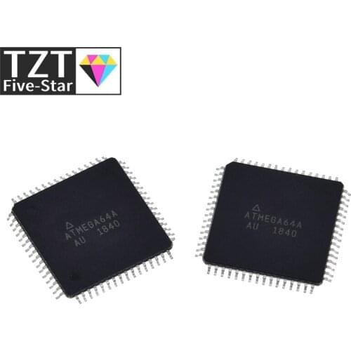 ATMEGA64A-AU QFP ATMEGA64A TQFP64 8-bit Microcontroller with 64K Bytes In-System Programmable Flash
