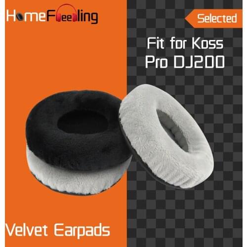 Homefeeling Earpads for Koss Pro DJ200 Headphones Earpad Cushions Covers Velvet Ear Pad Replacement