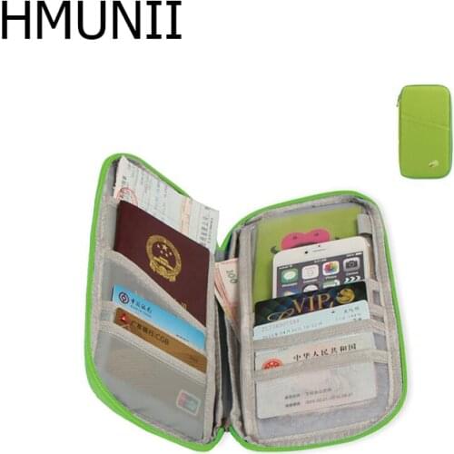 Multifunction Travel Passport Cover Wallet Portable Credit Card Package Storage Organizer Clutch Money Bag Travel Accessories