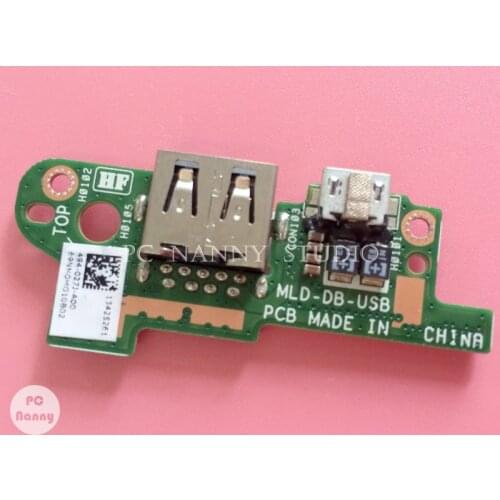 NOKOTION 0800-0EB2E00 for Dell Venue 11 Pro 5130 Tablet USB Circuit Board MXXC2 MLD-DB-USB 69NM0MG10B02 MLD USB-FPC-DE Works