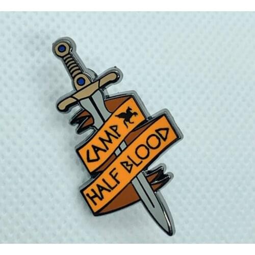 Novelty Sword Enamel Pins Lapel Pin Badge Halloween Brooches