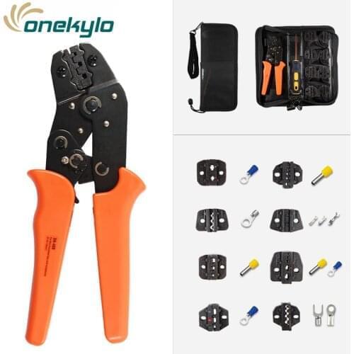 Sn-48b crimping tool pliers DuPont 2.54/3.96/2.8/4.8/6.3 RV/SV/UT/OT terminal ferrule crimper wire hand tool alicate crimpador