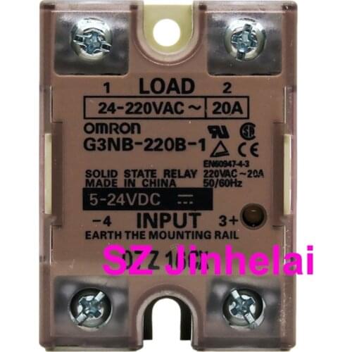 OMRON G3NB-220B-1 Authentic original Solid state relay 20A 5-24VDC