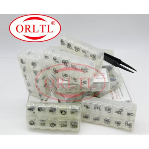 ORLTL 600 PCS/Box Common Rail Injector Adjustment Washers Shims Gasket Repair Kits B11 B12 B13 B14 B16 B22 B25 B26 B31 B48