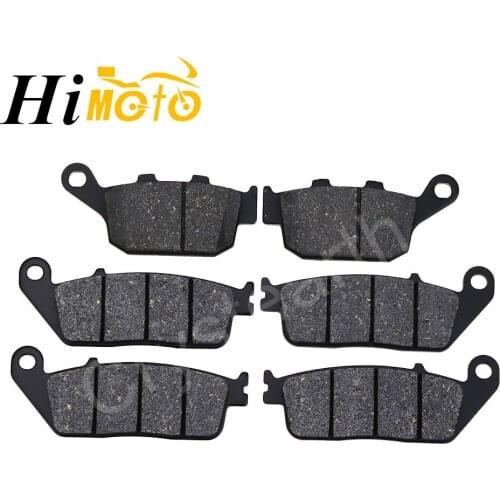 6pcs/set Motorcycle Front & Rear Brake Pads For Honda CB650 CB650F CB 650 F / CBR 650 CBR650FA Full fairing 2014 2015