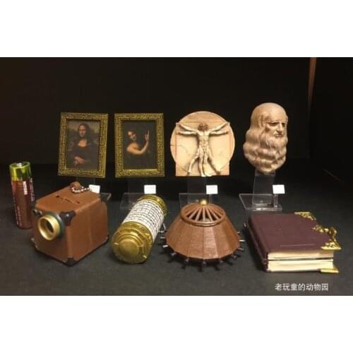 Pvc figure Da Vinci refrige sticker 8pcs/set out of stock