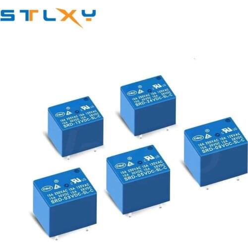 SRD-03 05 06VDC-SL-C 5PINS 3V 5V 6V High-quality SRD-03VDC-SL-C SRD-05VDC-SL-C SRD-06VDC-SL-C