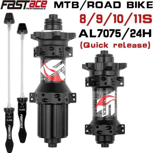 FASTACE DH867 Bicycle Hubs Straight Pull 24 28 Hole Hub Enduro Bearing 12 Speed Micro Spline QR100x9 135x10 Thru 100x15 142x12MM