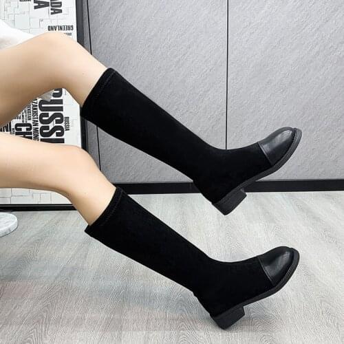 Женские высокие ботинки WIENJEE China At AliExpress