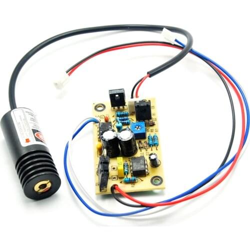 5VDC 100mw 650nm Red Laser Diode Module Dot Point Lasers 18x45mm TTL Driver