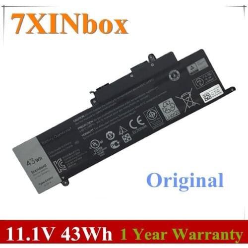7XINbox 11.1V 43Wh Original GK5KY 04K8YH Laptop Battery For DELL Inspiron 13 7347 7348 11 3147 Series