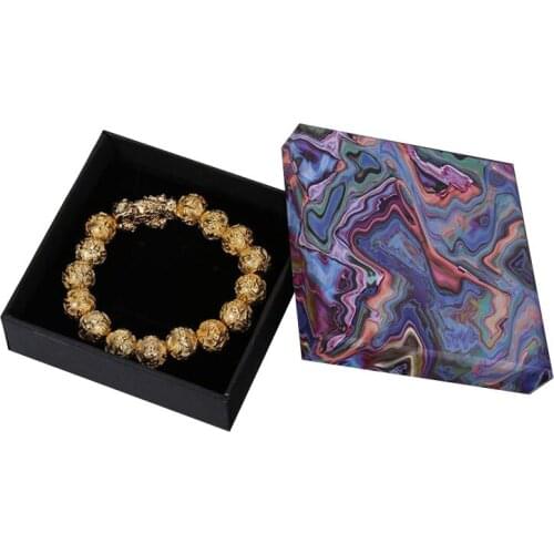 9*9*3cm Bracelet Paper Box Wholesale 50pcs/lot Free shipping Jewlery Packaging for Bracelet