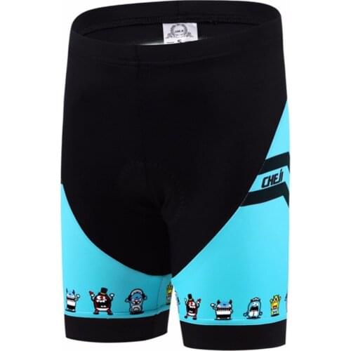 Amur Leopard Boys&Girls Cycling Padded Shorts Bike Bicycle Clothing Tight GEL Breathable ShortsFor Kids