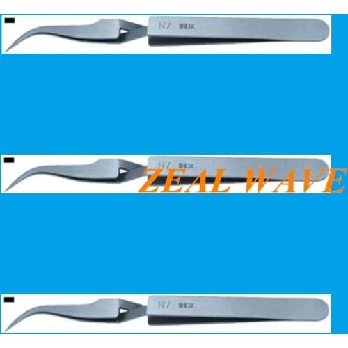 Authentic American Imported High Precision Elbow Self-Locking Tweezers For Electron Microscope EL-5753 1PCS