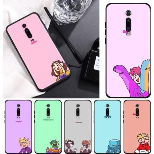 Dream Smp For Xiaomi Redmi 9T 9I 9AT 9A 9C 9 8A 8 7A 7 6A 6 5A 5 4X PRO Prime Plus Black Soft Phone Case
