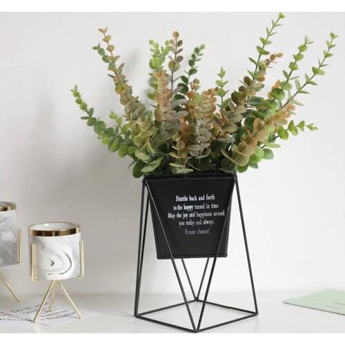 Latex Eucalyptus Branch Artificial Money Leaf for Garden Decoration Fake Plants Wedding Home Flower Arrangement Decor