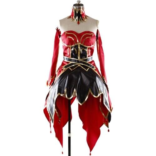 Custom Made DOTA 2 Lina Inverse the Slayer Dress Cosplay Costume