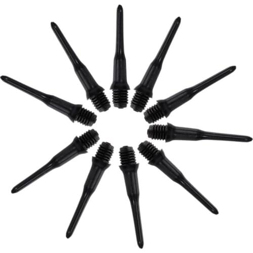 New 100 PCS Darts Head Durable Soft Tip Points Needle Replacement Set For Electronic Dart Black Dropshipping