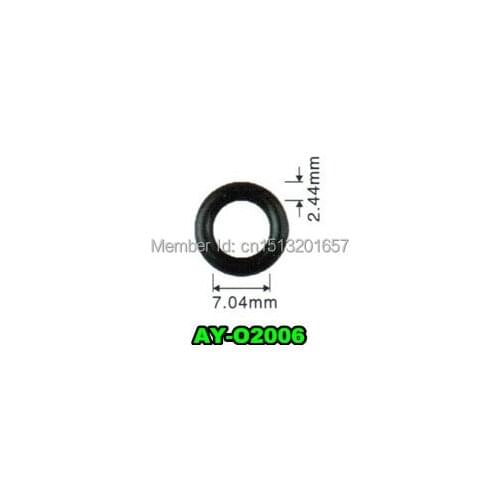 200pieces wholesale . o rings ID7.04*2.44mmCS fuel injector repair kit for AY-O2006