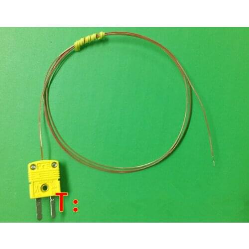 Original Thermocouple Wire/THERMO-COUPLE WIRE TT-K-36-30+Plug SMPW-K-M Temperature Sensor Cable 1M TT-K-36-SLE or TT-K-30-SLE
