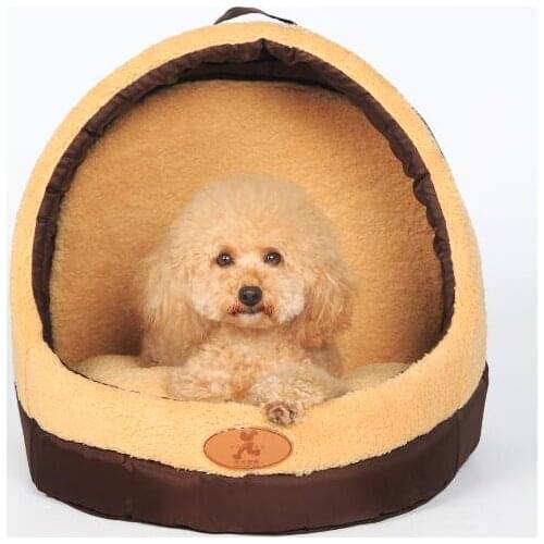 Autumn winter pet dog cat warm soft house doggy kennels products puppy beds supplies dogs cats sofas pet accessories 1pcs S M