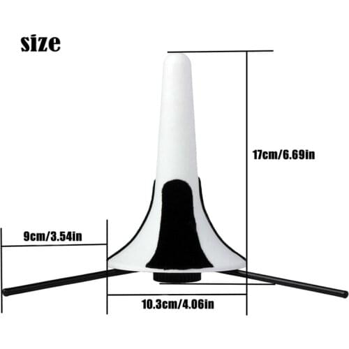 Portable Detachable Trumpet Tripod Stand Instrument Saxophone Holder SAL99