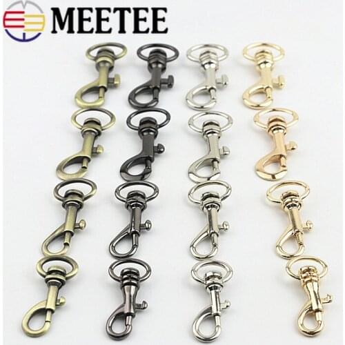 10pcs 13/16/18/20mm Bag Strap Buckles Swivel Trigger Snap Hooks Clips Lobster Clasp Keychain Hangers DIY Hardware Accessories