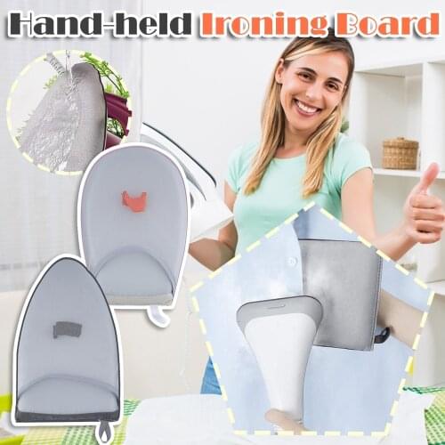 25# Handheld Ironing Board Garment Steamer Ironing Glove Waterproof Mitt With Finger Loop Household Clothes Sorting Accessories
