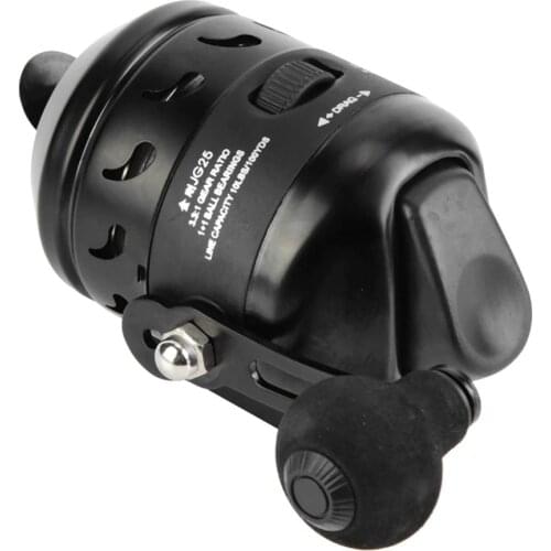 Slingshot Fishing Reel Casting Spinning Reel Inner Line Shooting Fish Wheel Closed Fishing Wheel JG25 3.3:1 Hunting Fish Wheel