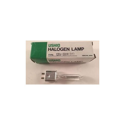 USHIO EHD 120V 500W halogen lamp,1000287 EHD 120V-500WBH,120V500W Strand lighting bulb