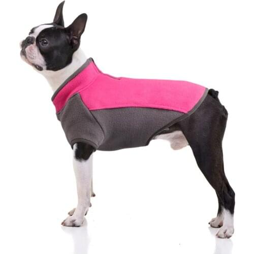 Winter Pet Dog Clothes Windproof Dog Coat Winter Warm Dog Jacket With Sport Stretchy Fleece For Small Medium Dogs Pet Supply